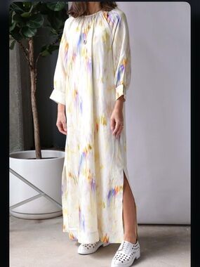 Rodebjer Awa Watercolor Maxi Dress